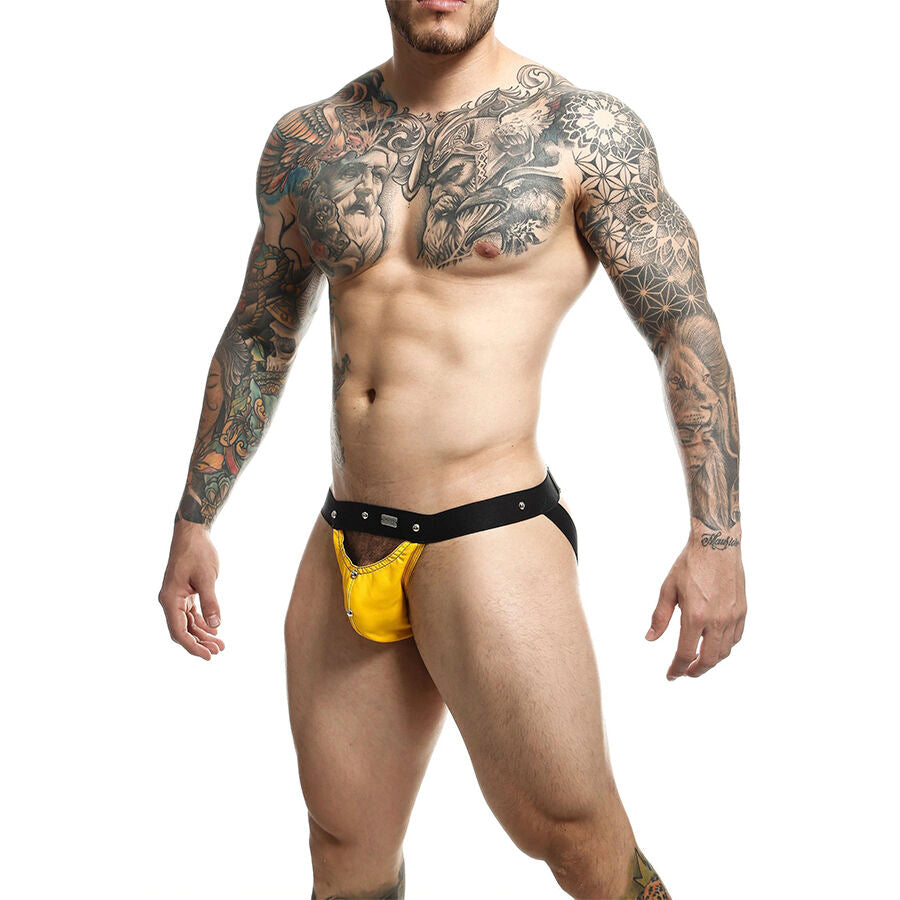 MOB - DNGEON JOCKSTRAP JAUNE SPORTSMAN TAILLE UNIQUE MOB