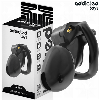 ADDICTED TOYS LOCKED - MINDNIGHT CELL CAGE À PÉNIS TAILLE S ADDICTED TOYS LOCKED