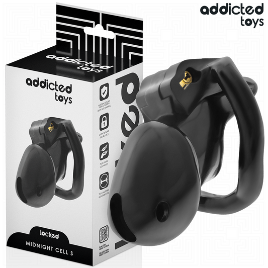 ADDICTED TOYS LOCKED - MINDNIGHT CELL CAGE À PÉNIS TAILLE S ADDICTED TOYS LOCKED