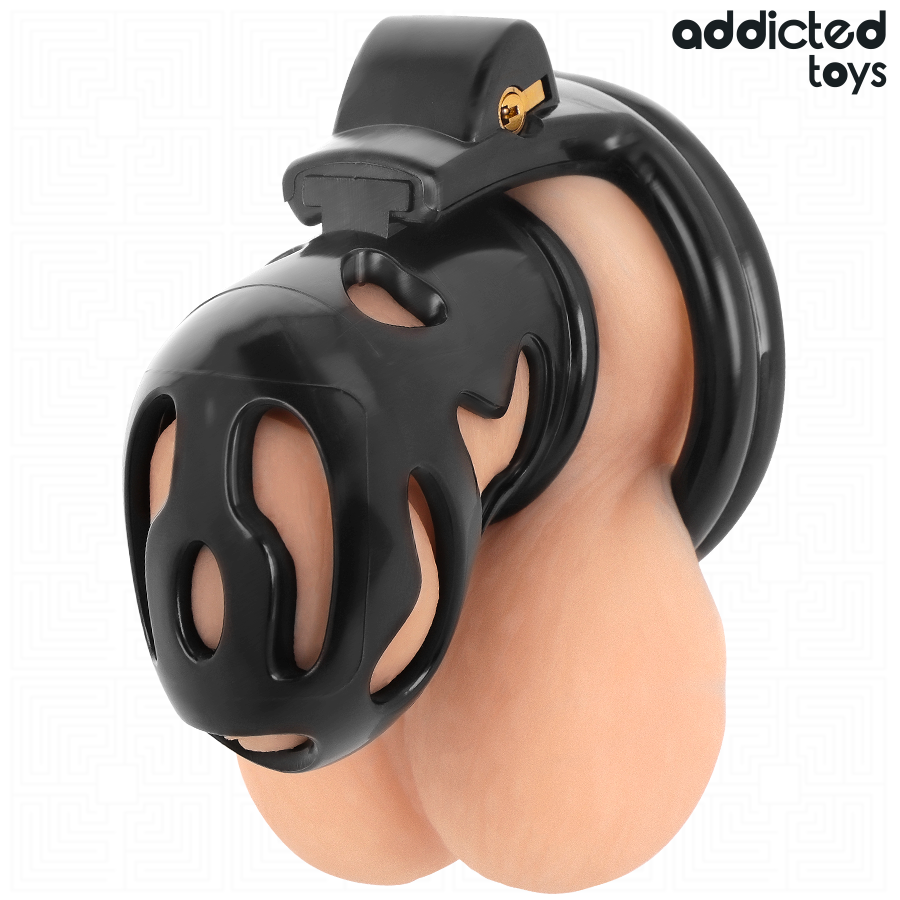 ADDICTED TOYS LOCKED - À PÉNIS CRYPTÉE VERROUILLÉE ET SCELLÉE 8 CM ADDICTED TOYS LOCKED