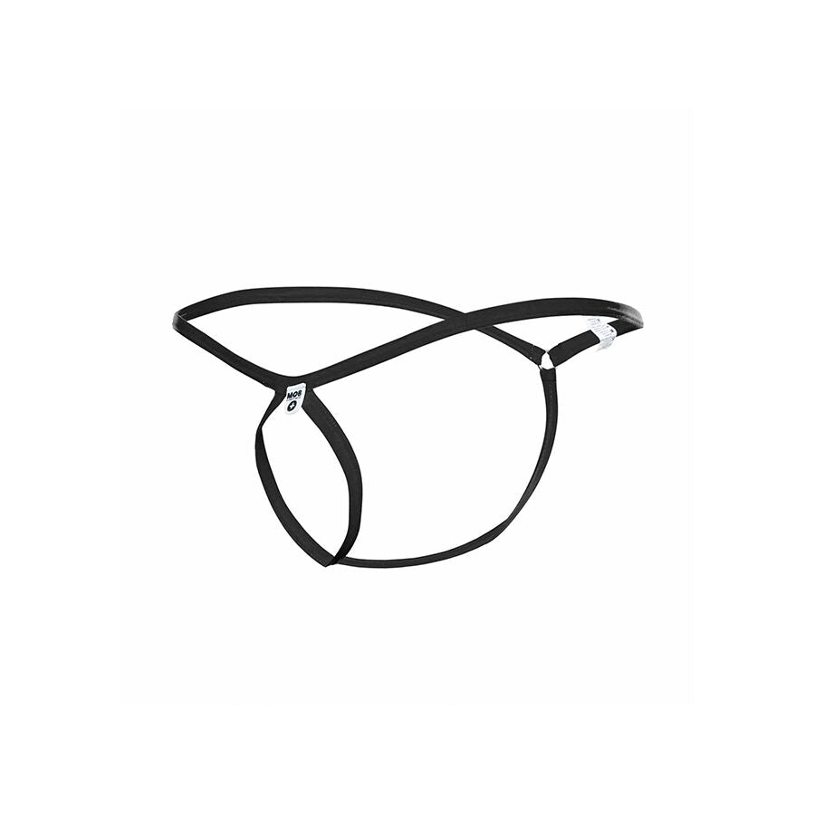 MOB - STRING NOIR EN FORME DE LARME TAILLE S/M MOB