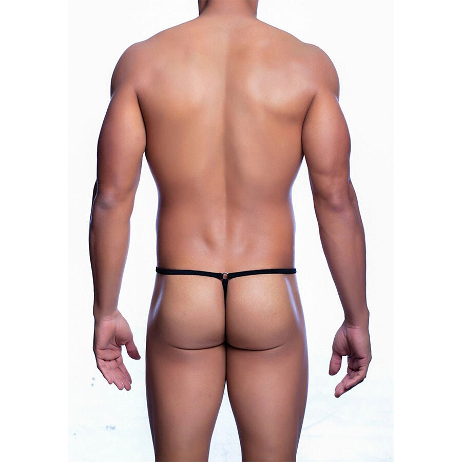 MOB - STRING NOIR EN FORME DE LARME TAILLE S/M MOB