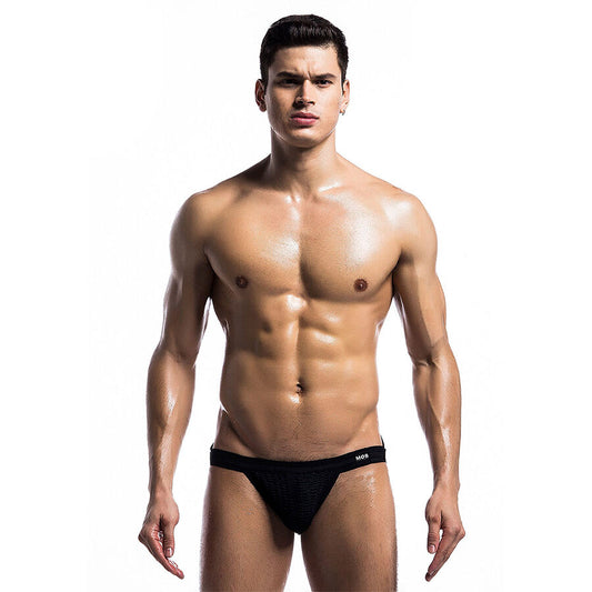 MOB - MAILLOT DE BAIN FETISH JOCKSTRAP NOIR TAILLE S MOB