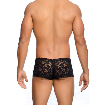 MOB - BOXER EN DENTELLE NOIRE TAILLE S/M MOB