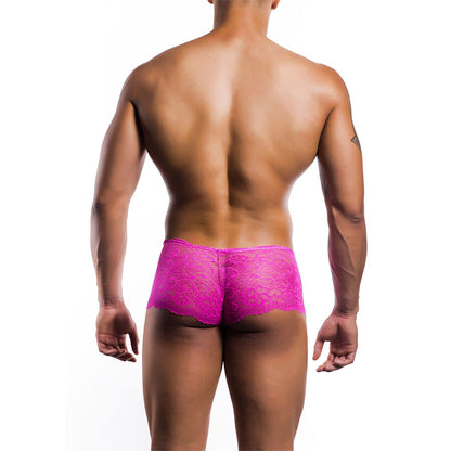 MOB - BOXER EN DENTELLE ROSE TAILLE S/M MOB