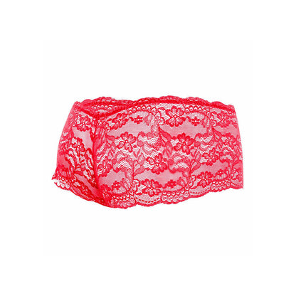MOB - BOXER EN DENTELLE ROUGE TAILLE L/XL MOB