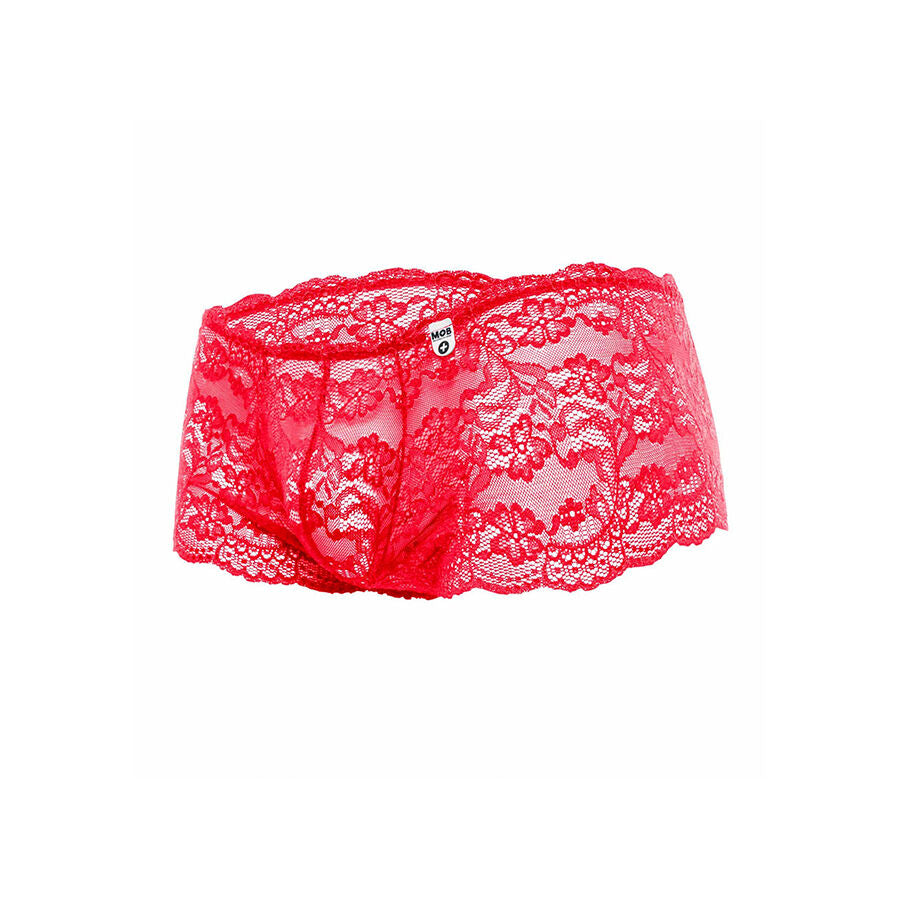 MOB - BOXER EN DENTELLE ROUGE TAILLE S/M MOB