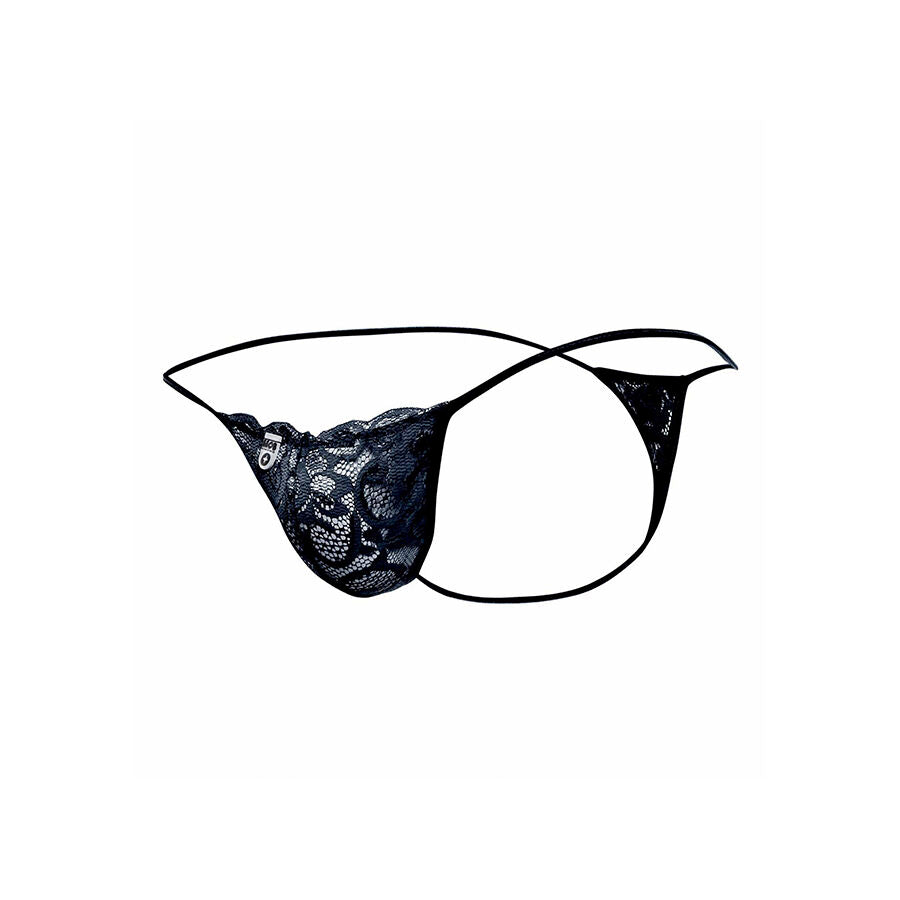 MOB - STRING EN DENTELLE NOIRE TAILLE S/M MOB
