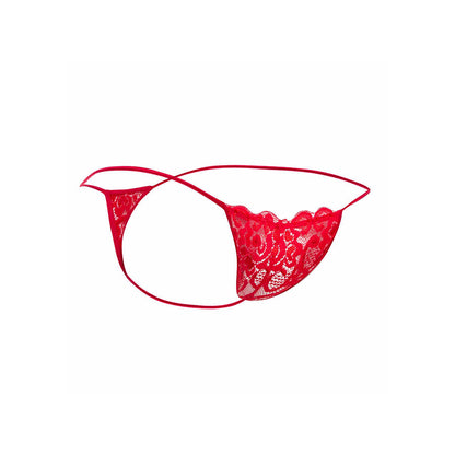 MOB - STRING EN DENTELLE ROUGE TAILLE S/M MOB