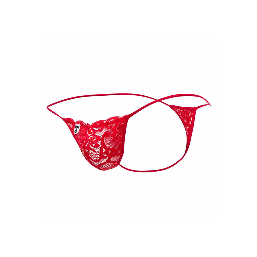 MOB - STRING EN DENTELLE ROUGE TAILLE L/XL MOB