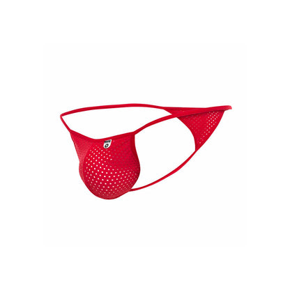 MOB - STRING V EN MICROFIBRE ROUGE TAILLE L/XL MOB
