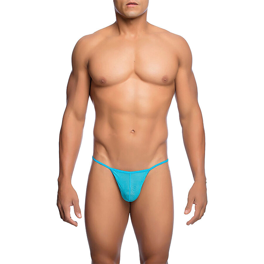 MOB - STRING TRANSPARENT EN T AQUA TAILLE L/XL MOB