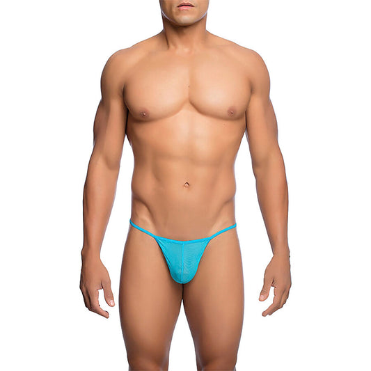 MOB - STRING TRANSPARENT EN T AQUA TAILLE L/XL MOB