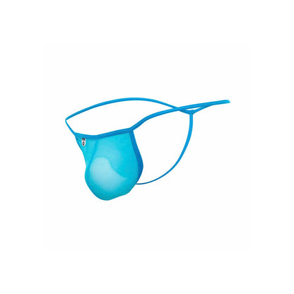 MOB - STRING TRANSPARENT EN FORME DE T AQUA TAILLE S/M MOB