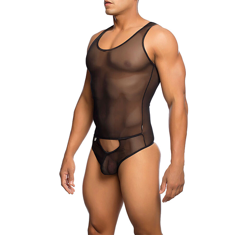 MOB - BODY TRANSPARENT NOIR TAILLE L/XL MOB