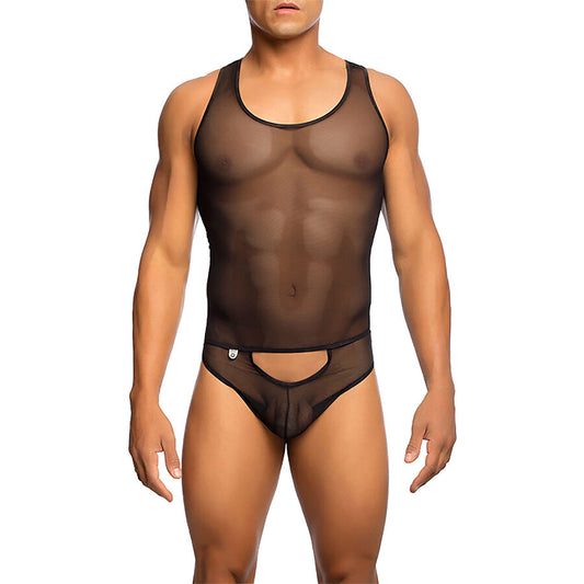 MOB - BODY TRANSPARENT NOIR TAILLE L/XL MOB