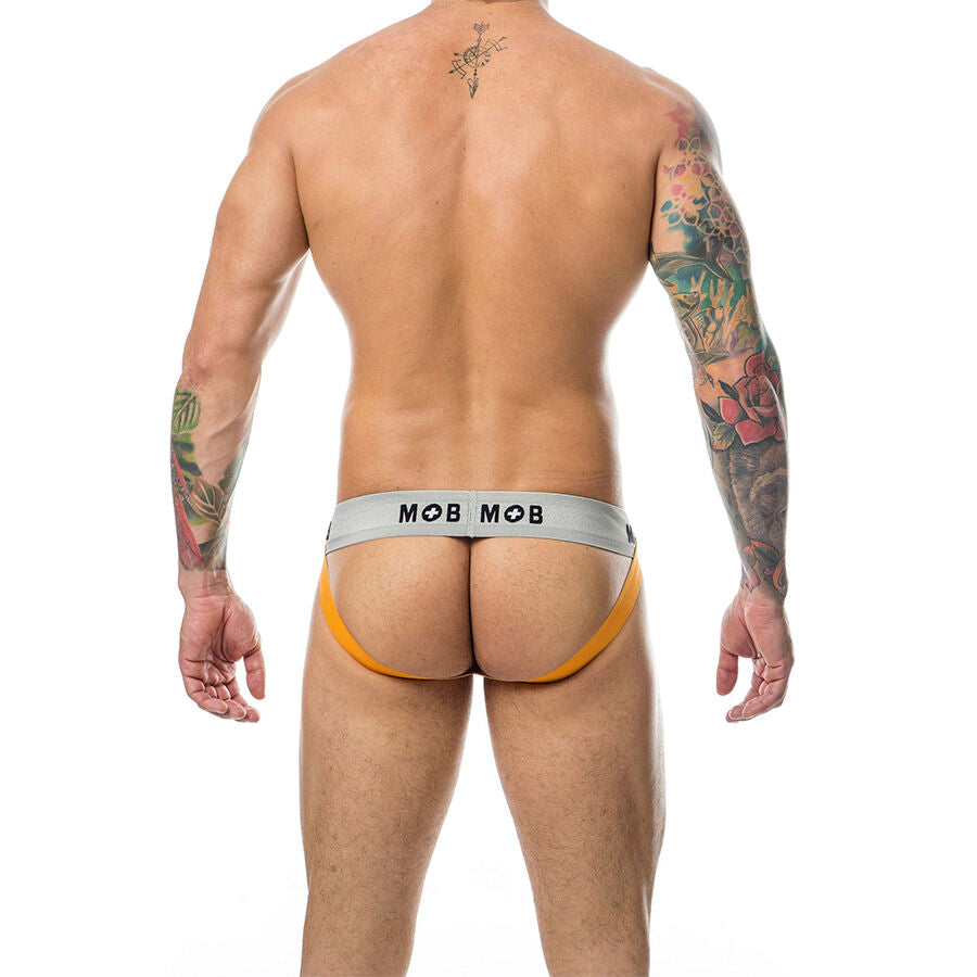 MOB - JOCK CLASSIQUE À RAYURES ORANGE TAILLE XXL MOB