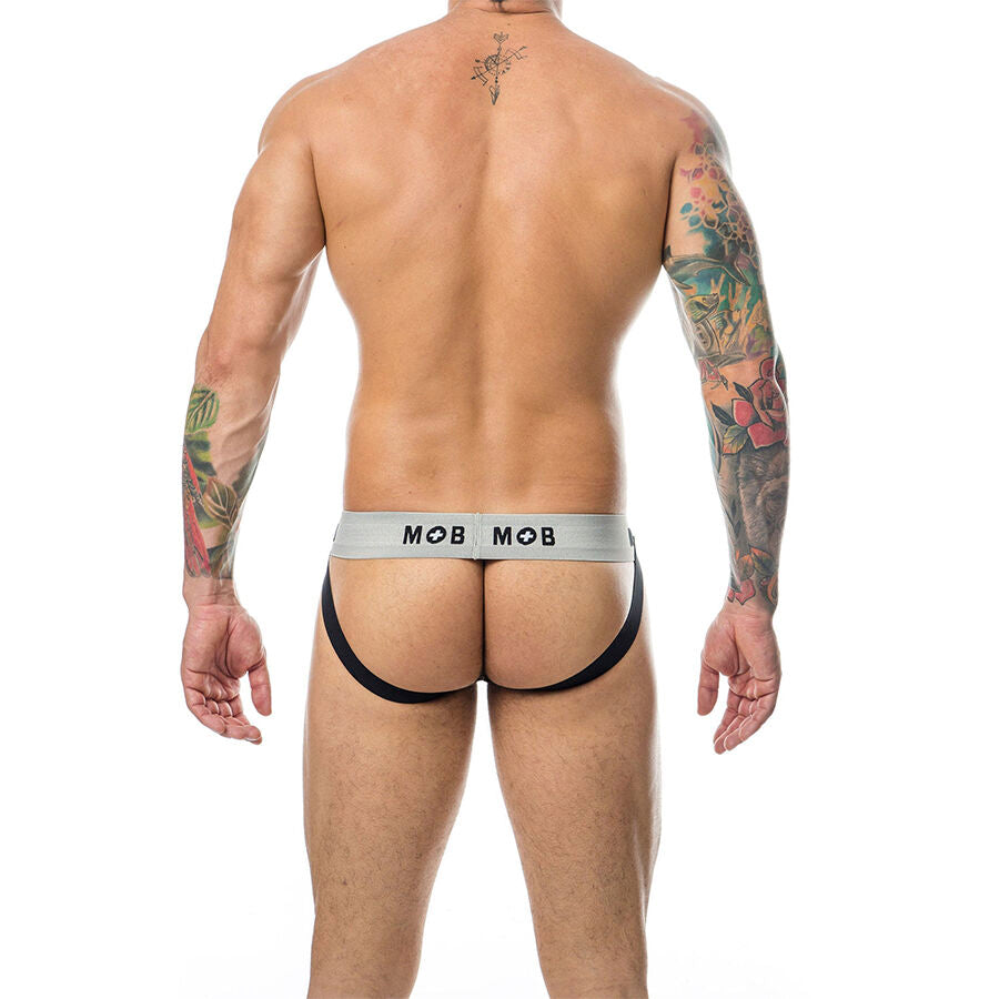MOB - JOCK BLANC À RAYURES CLASSIQUES TAILLE S MOB