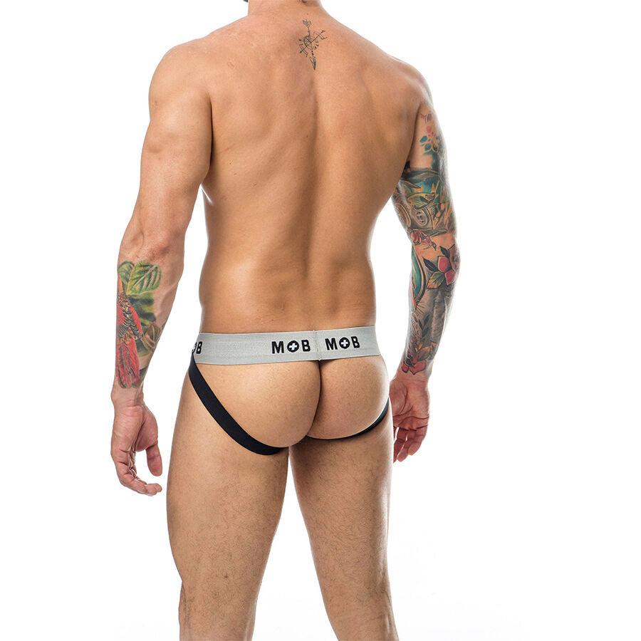 MOB - JOCK BLANC À RAYURES CLASSIQUES TAILLE XL MOB