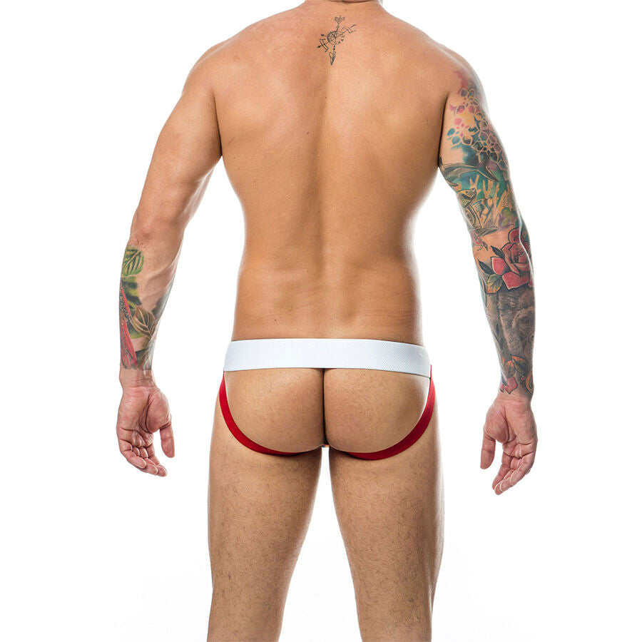 MOB - JOCK CLASSIQUE À RAYURES ARC-EN-CIEL TAILLE M MOB