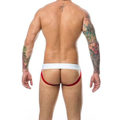 MOB - JOCK CLASSIQUE À RAYURES ARC-EN-CIEL TAILLE XL MOB