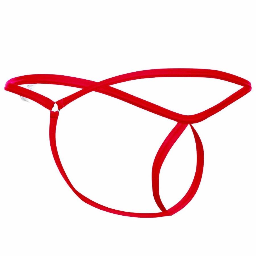 MOB - STRING ROUGE EN FORME DE LARME TAILLE L/XL MOB
