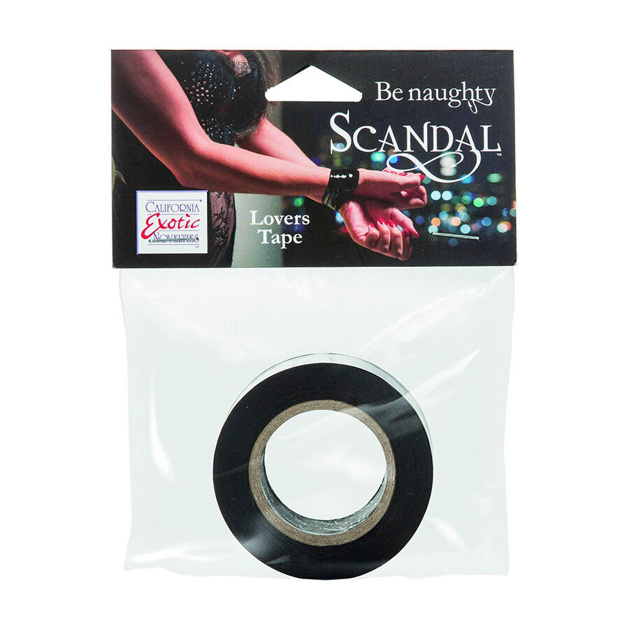 CALEXOTICS - SCANDAL RUBAN ADHÉSIF  BLACK BONDAGE CALEXOTICS