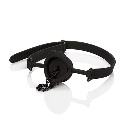 CALEXOTICS - SCANDAL BÂILLON AVEC PLUG EN SILICONE NOIR CALEXOTICS