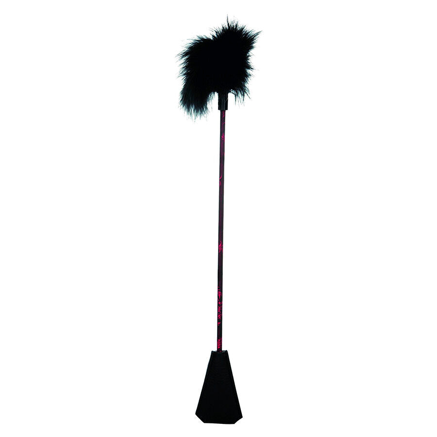 CALEXOTICS - SCANDAL FOUET À PLUMES NOIRES CALEXOTICS
