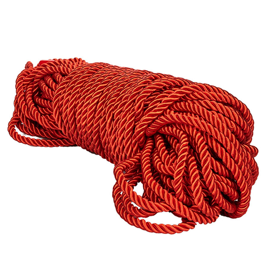 CALEXOTICS - SCANDAL CORDE BDSM ROUGE 30 M CALEXOTICS
