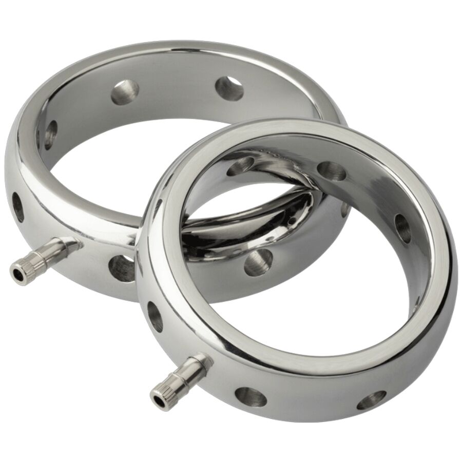 ELECTRASTIM - ANNEAU PÉNIS ÉLECTROMAGNÉTIQUE PRESTIGE EN MÉTAL 46 MM ELECTRASTIM