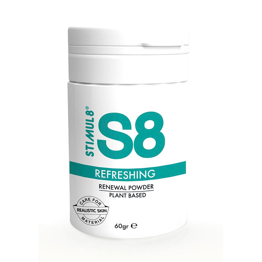 STIMUL8 - S8 POUDRE RAFRAÎCHISSANTE NATURELLE RENOUVELANTE 60 GR STIMUL8