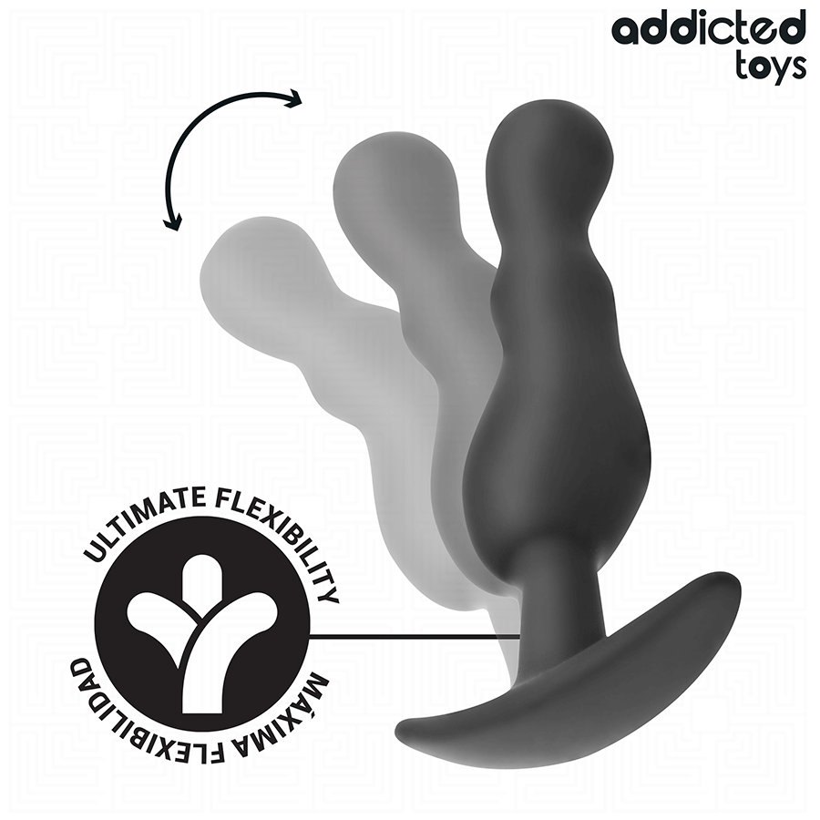 ADDICTED TOYS - LOT DE 3 PLUG ANAL MODÈLE 1 ADDICTED TOYS