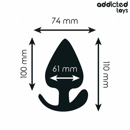 ADDICTED TOYS - PLUG ANAL TAILLE XXL 11 CM ADDICTED TOYS