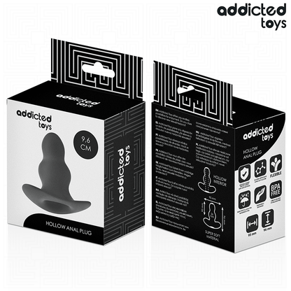 ADDICTED TOYS - PLUG ANAL CREUX TAILLE M 9,6 CM ADDICTED TOYS