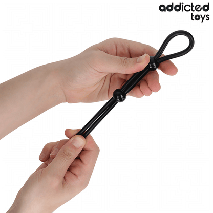ADDICTED TOYS - CORDE EN SILICONE POUR LE PÉNIS À DOUBLE BOUCLE ADDICTED TOYS