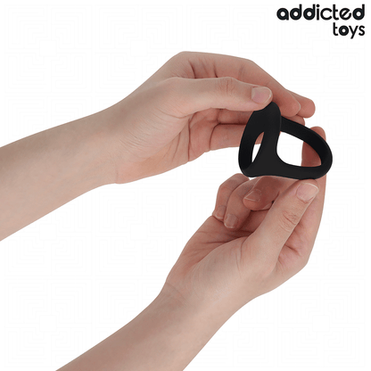 ADDICTED TOYS - ANNEAU PÉNIS TRIPLE ÉPAIS ADDICTED TOYS
