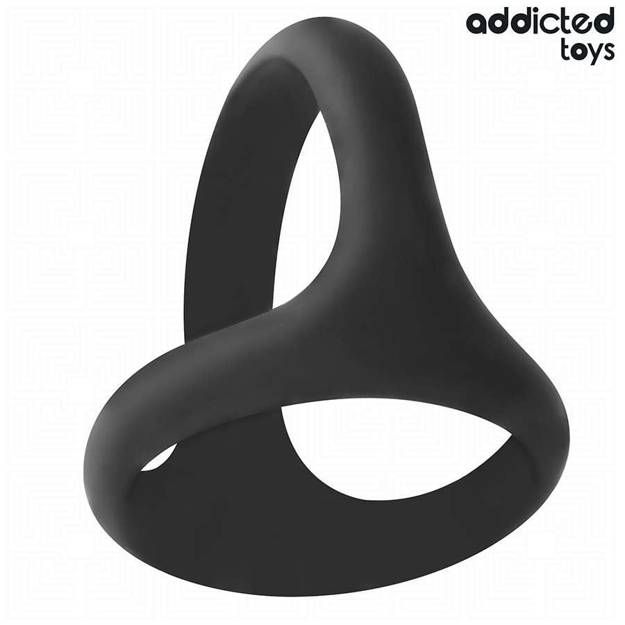 ADDICTED TOYS - ANNEAU PÉNIS TRIPLE ÉPAIS ADDICTED TOYS
