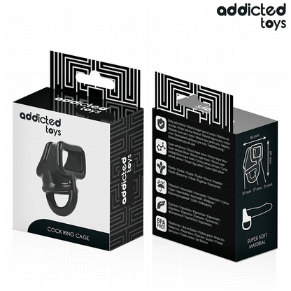 ADDICTED TOYS - ANNEAU POUR CAGE À PÉNIS ADDICTED TOYS