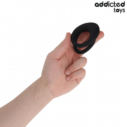 ADDICTED TOYS - ANNEAU PÉNIS À DOUBLE TEXTURE ADDICTED TOYS