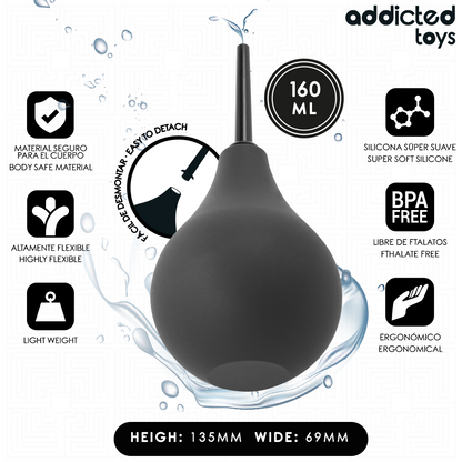 ADDICTED TOYS - NETTOYANT ANAL DE VOYAGE TAILLE M 160 ML ADDICTED TOYS