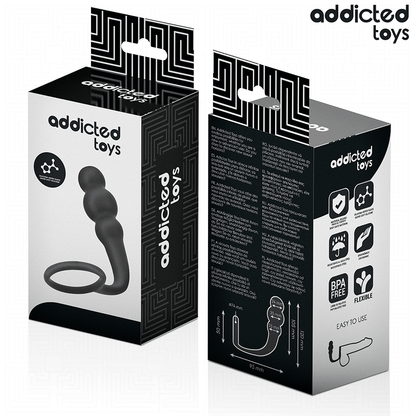 ADDICTED TOYS - PLUG ANAL AVEC ANNEAU MODÈLE 1 ADDICTED TOYS