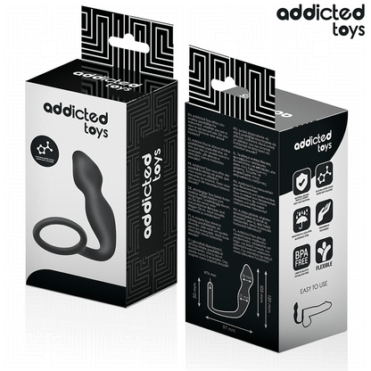 ADDICTED TOYS - PLUG ANAL AVEC ANNEAU MODÈLE 2 ADDICTED TOYS