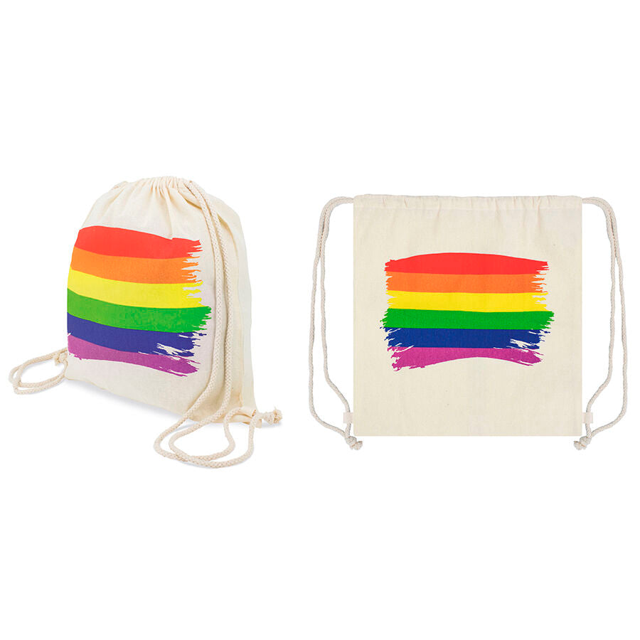 PRIDE - SAC  DOS DRAPEAU LGBT EN COTON PRIDE