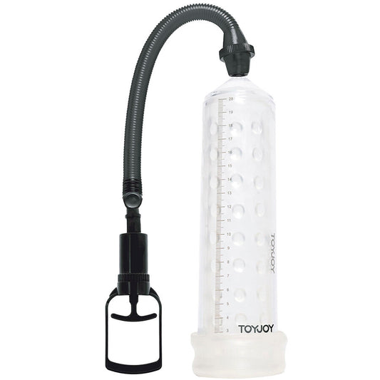 TOYJOY - POMPE DE MASSAGE PUISSANTE AVEC MANCHON TRANSPARENT TOYJOY