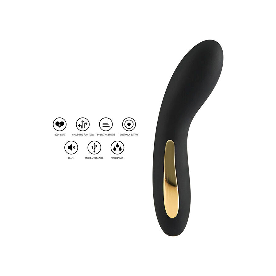 TOYJOY - VIBRATEUR NOIR LUMINATE LIGHT TOYJOY