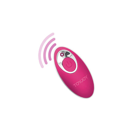 TOYJOY - HAPPINESS SUNN SIDE UP AND DOWN VIBRATEUR FUCHSIA TÉLÉCOMMANDE TOYJOY