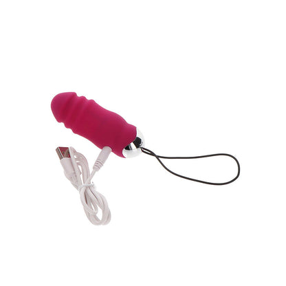 TOYJOY - HAPPINESS SUNN SIDE UP AND DOWN VIBRATEUR FUCHSIA TÉLÉCOMMANDE TOYJOY