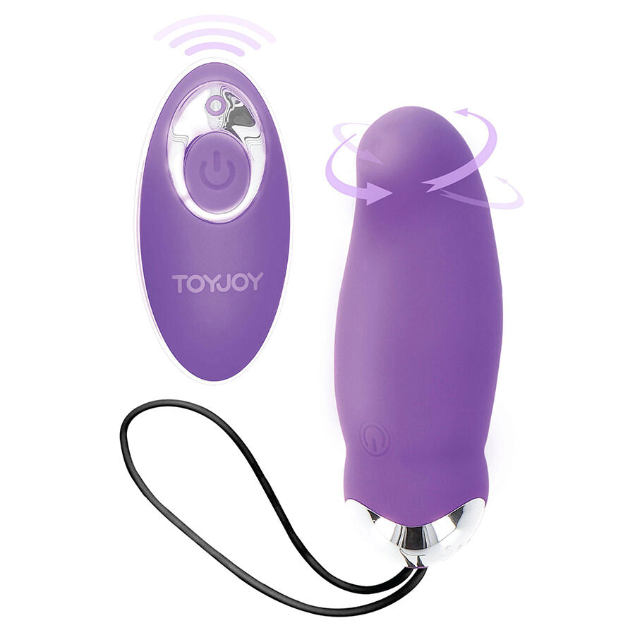 TOYJOY - HAPPINESS MY ORGASM EGGSPLODE VIBRATEUR VIOLET TÉLÉCOMMANDE TOYJOY