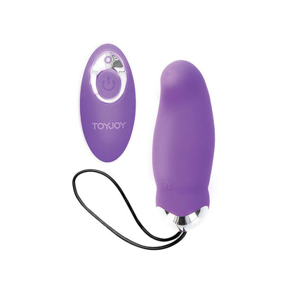 TOYJOY - HAPPINESS MY ORGASM EGGSPLODE VIBRATEUR VIOLET TÉLÉCOMMANDE TOYJOY